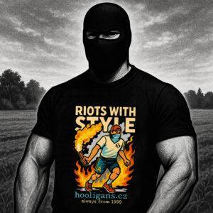 HOOLIGANS.CZ -RIOT WITH STYLE T-SHIRT
