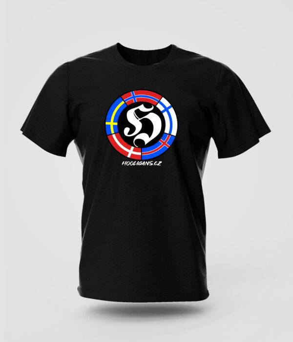 Scandinavia hooligans t-shirt